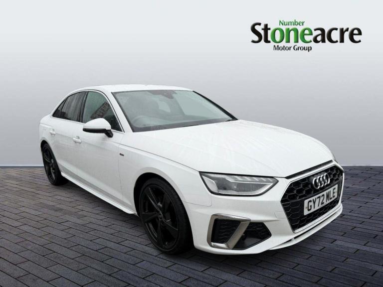 2022 Audi A4 2.0 TFSI 35 S line Saloon 4dr Petrol S Tronic Euro 6 (s/s) (150 ps) SALOON Petrol Au...