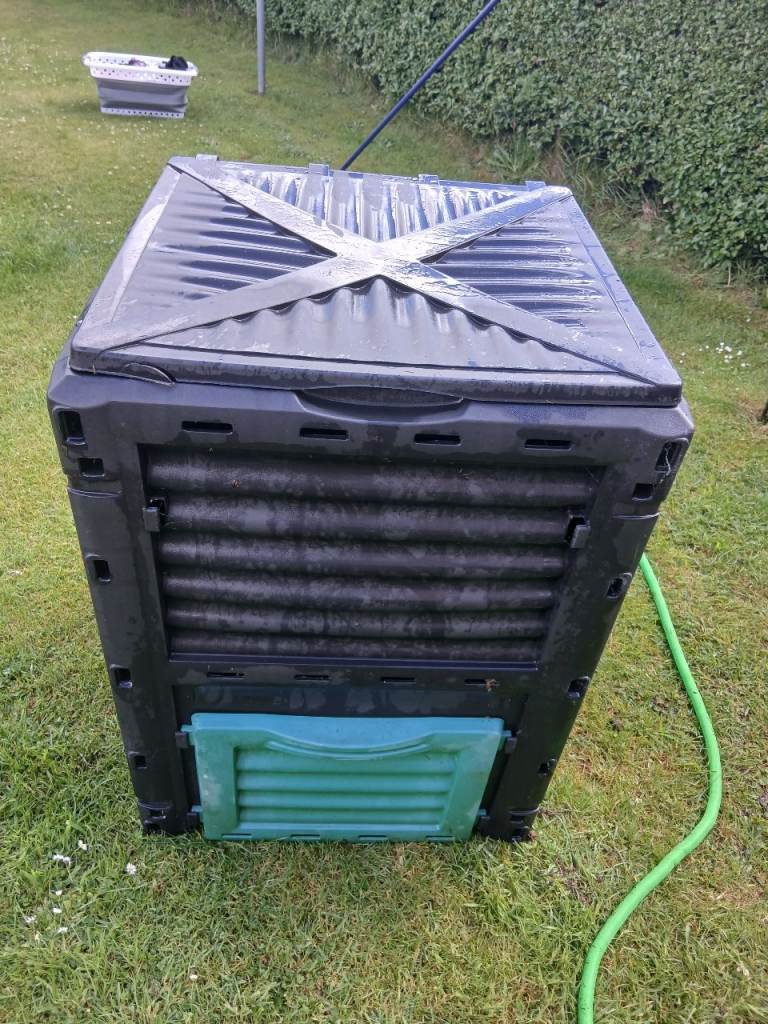 Large Black Plastic Garden Composter – Good Nick