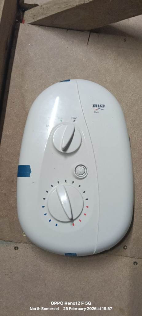 Mira electric shower 