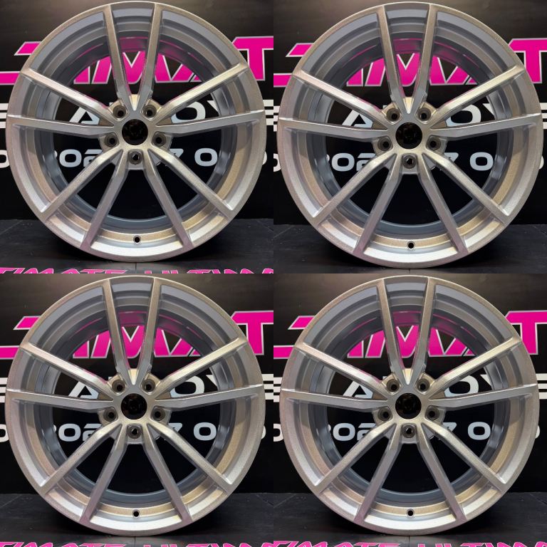 Audi 19” RS Style Alloy Wheel set Silver Brand new 