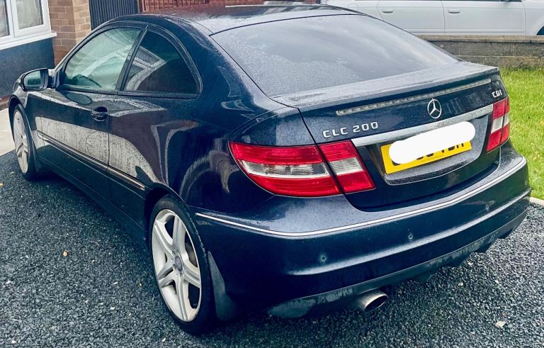 Mercedes-Benz CLC 200 Coupe 🧚🏻🧚🏻 2.2 16v Turbo Diesel Sport model 120 bhp Hpi clear (2009 09) 
