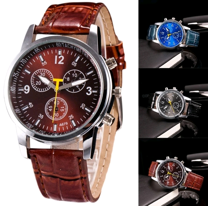 Men's New Watches  Black & Brown