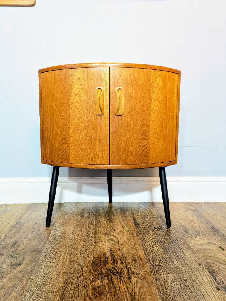 G Plan Fresco Teak Corner Cocktail Record Unit Vintage Retro MCM Delivery Available 