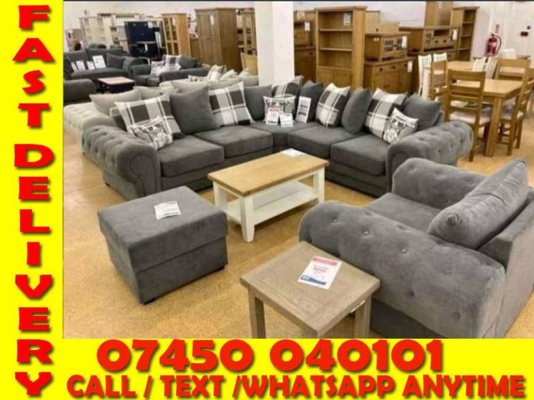 --Corner Sofa Set - Deep Foam Comfort 3 and 2 seater (fse)