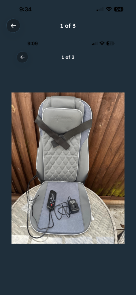 Back massage machine  