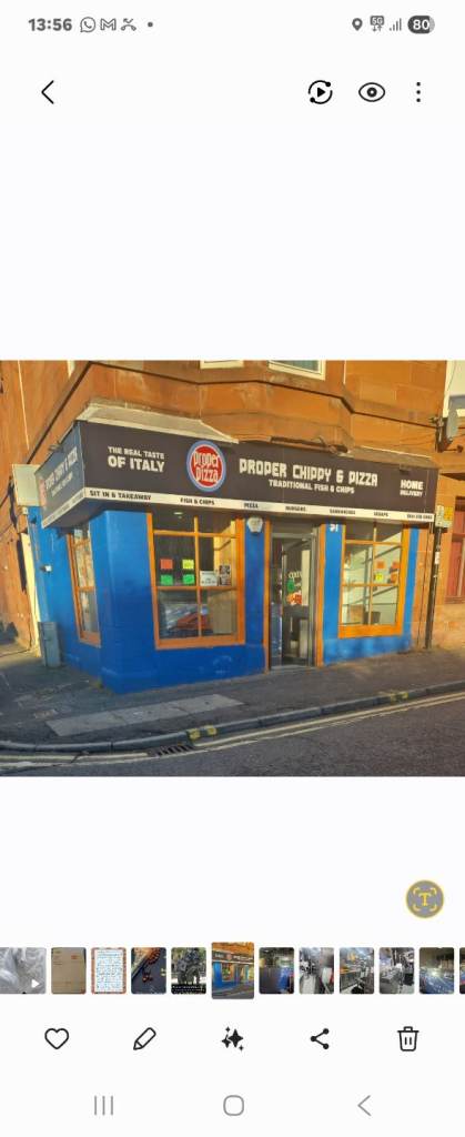 Fish n chips shop to let