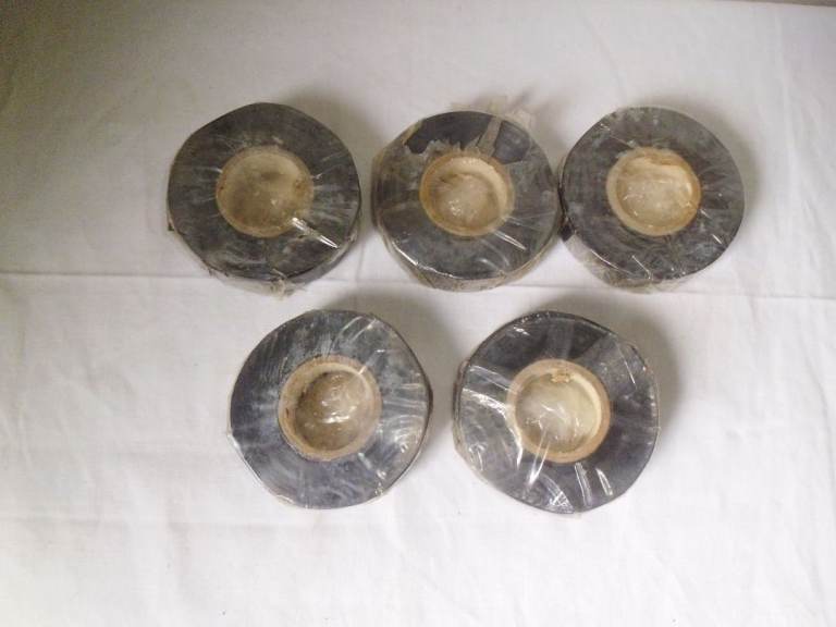 5 ROLLS BLACK PVC ELECTRICAL INSULATION TAPE