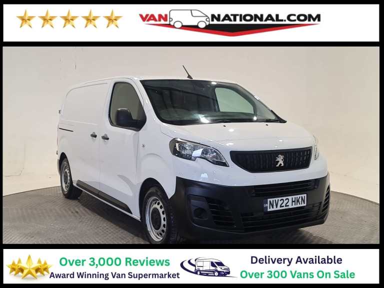 2022 Peugeot Expert 1.5 BLUEHDI 1000 STD PROFESSIONAL PREMIUM 100 BHP MWB Panel Van Diesel Manual