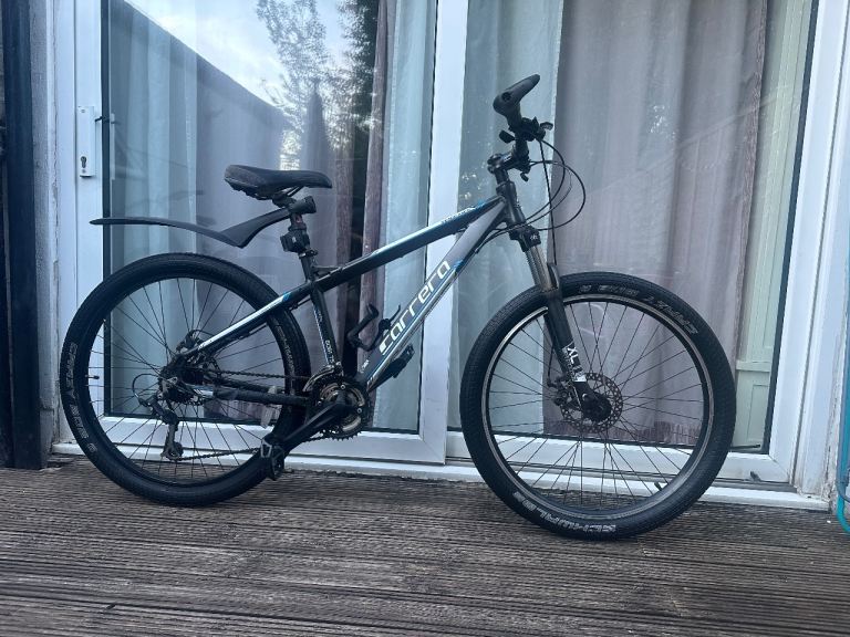 Carrera Vengeance Mountain Bike - Black/Blue, Good Condition