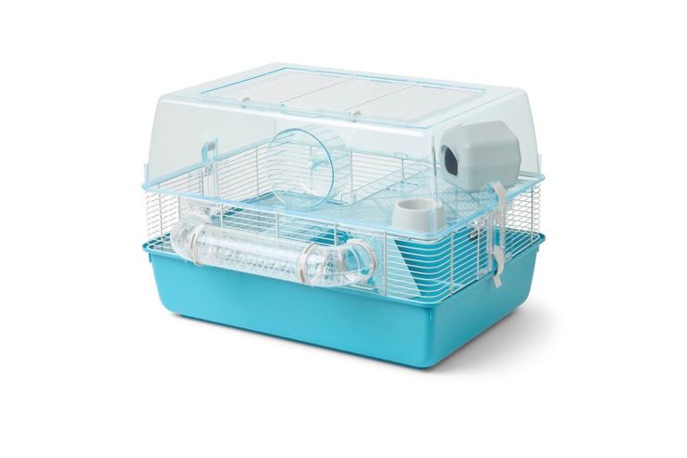 hamster cage and rollercoaster but would need to get a new ball