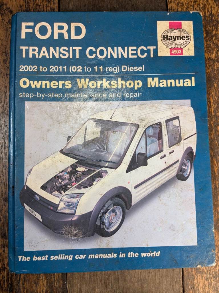 Ford transit connect Haynes manual