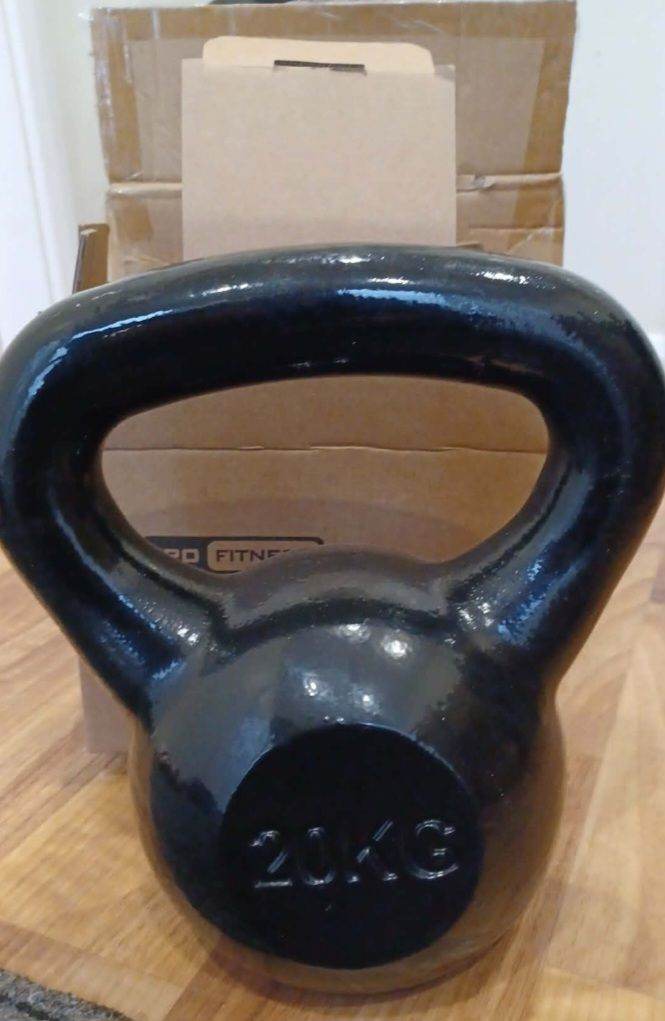 20KG CAST IRON KETTLEBELL - Brand New