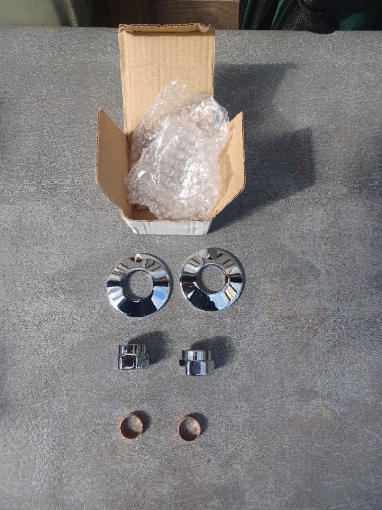 New chromed brass bathroom pipe fittings 