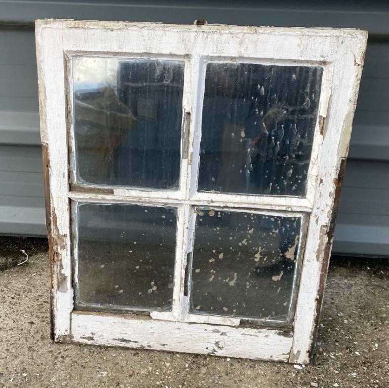 Reclaimed Original Victorian Four Panel Sash Window
