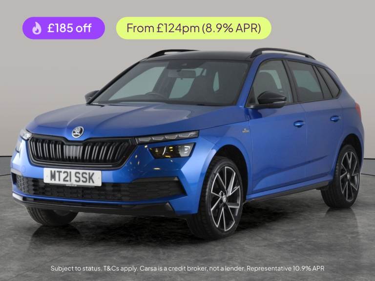 2021 Skoda Kamiq 1.0 TSI Monte Carlo SUV 5dr Petrol Manual Euro 6 (s/s) (110 ps) - LED - SMA Suv ...