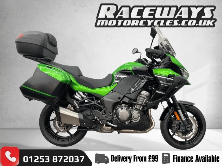 KAWASAKI VERSYS 1000, 1043cc , 2022 71 PLATE, 15854 miles HPI CLEAR, GREEN 