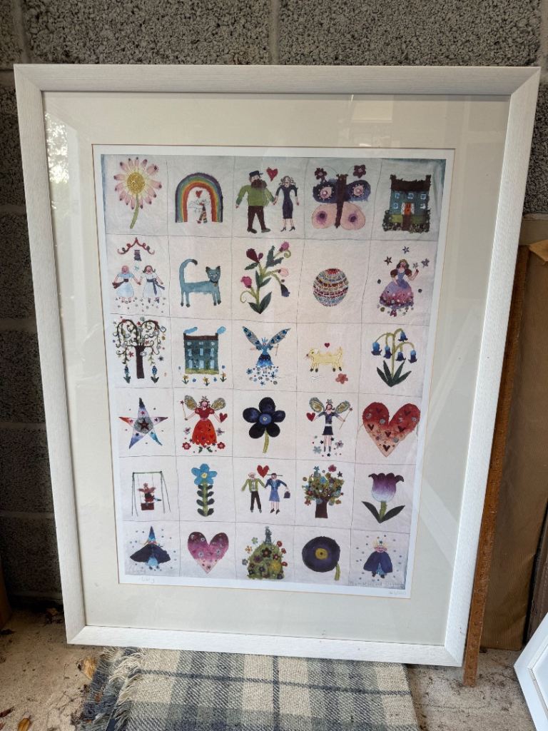 Various Pictures for Sale and one mirror – Good Condition, Multicoloured Artworks