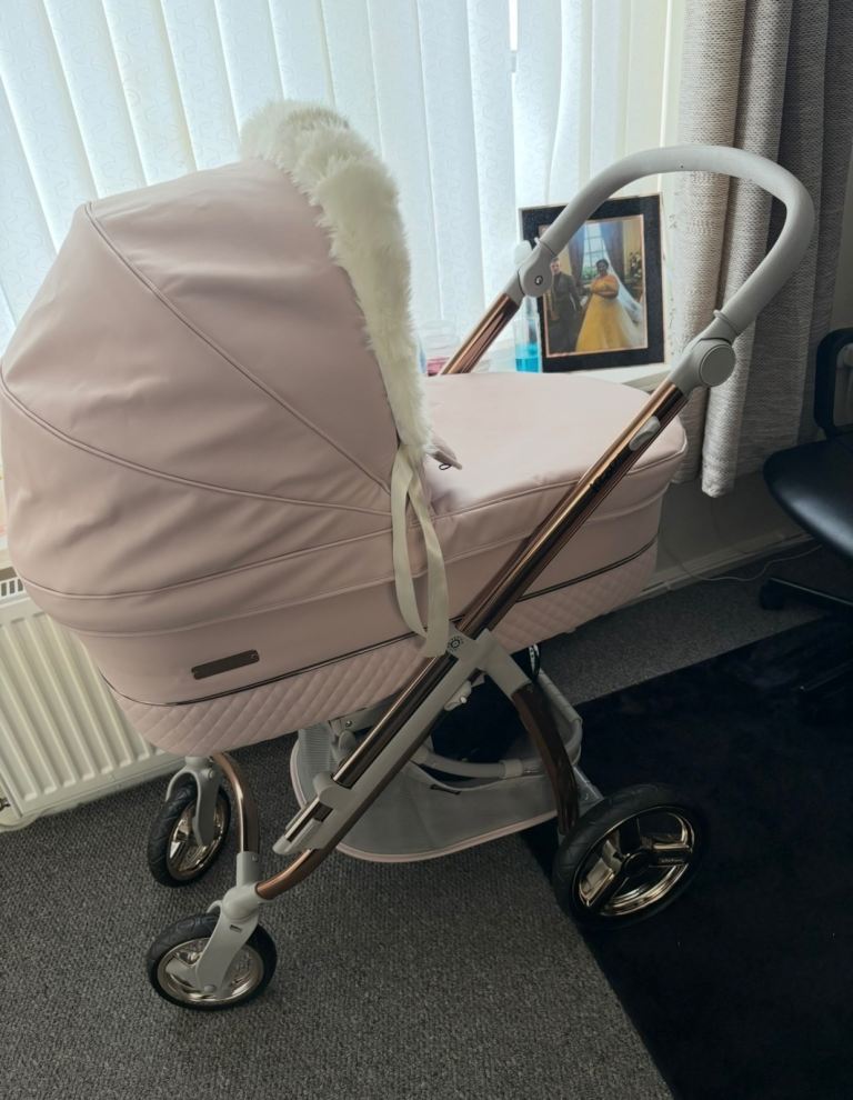 Bebecar rose blush travel system 