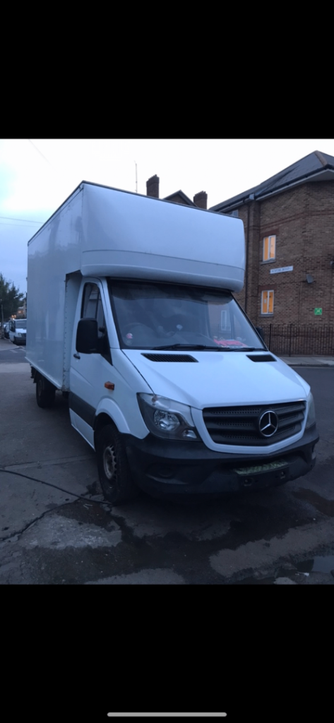 2017 Mercedes Sprinter Luton van, automatic, good vab, MOT Jan 2027