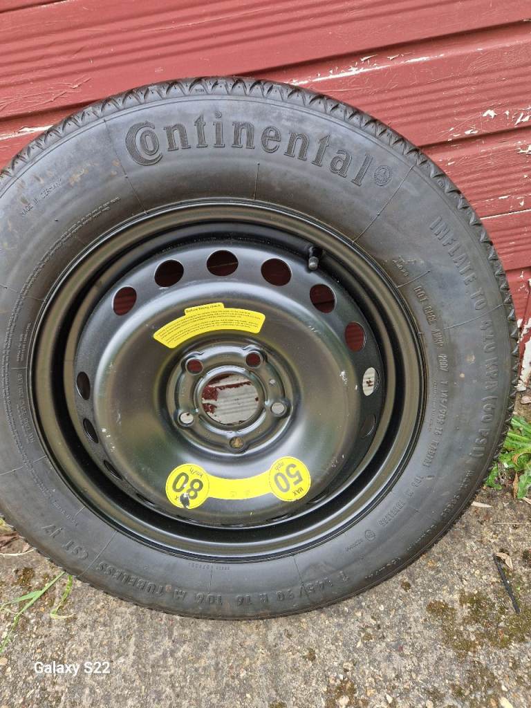 17" Space saver spare wheel