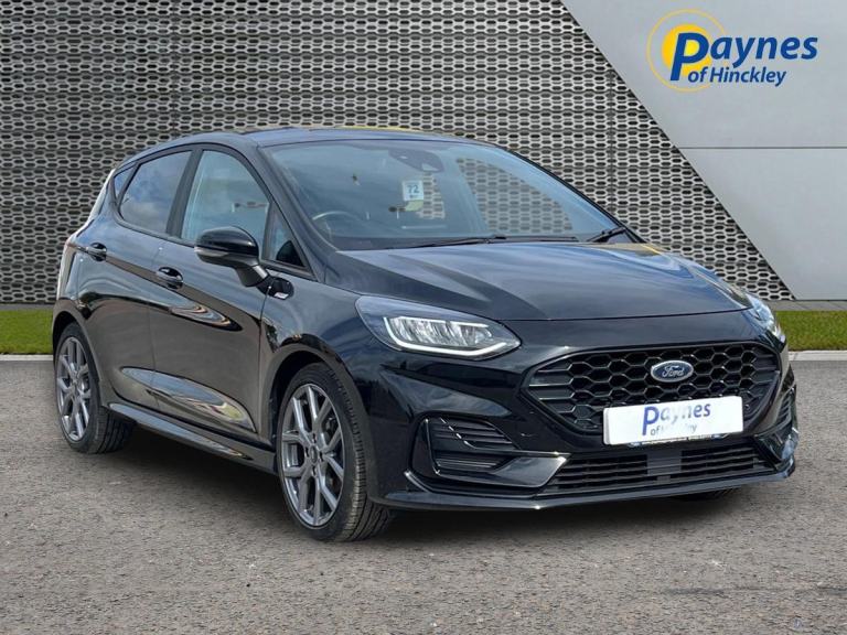 2022 Ford Fiesta ST-Line 5 Dr 1.0L 155PS 6 Spd Agate Black LOW MILES 1 OWNER
