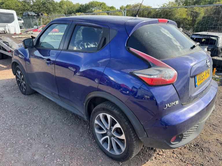 Nissan juke 1.2 turbo 2015 blue BREAKING FOR PARTS 