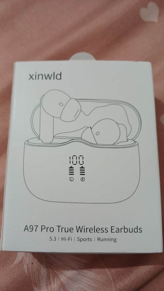xinwld A97 Pro True Wireless Earbuds – New, White