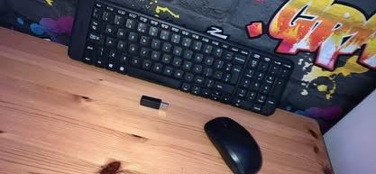Logitech wireless keyboard and mouse