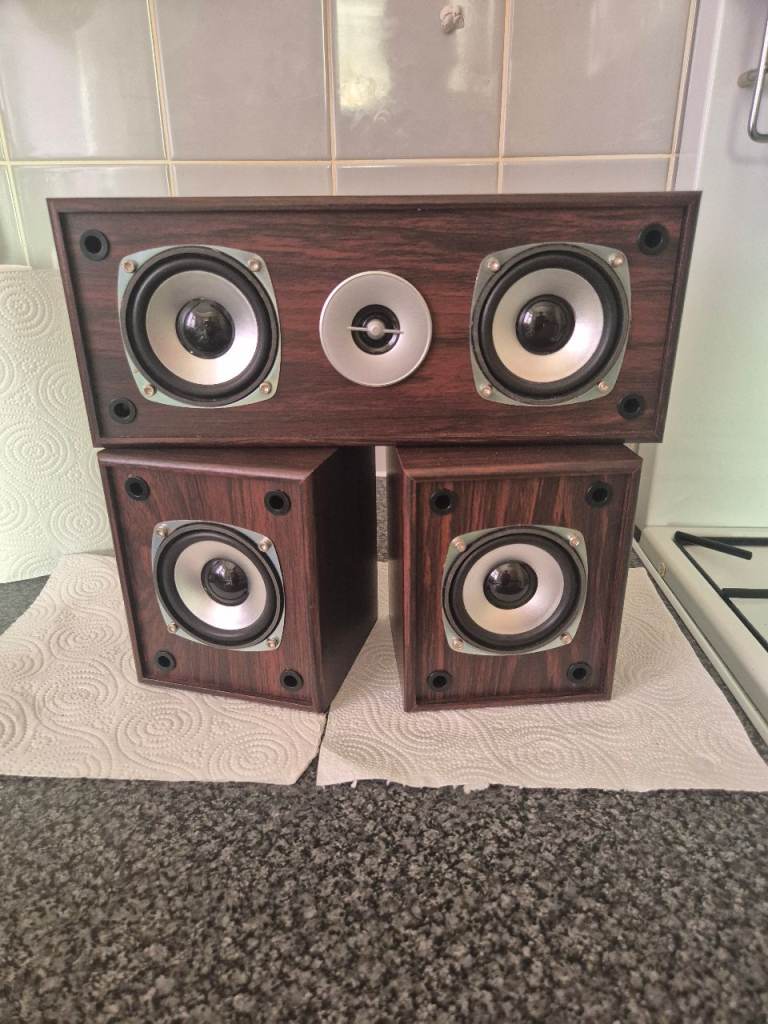 FENTON home theatre speakers 5.0 , 6 ohm 