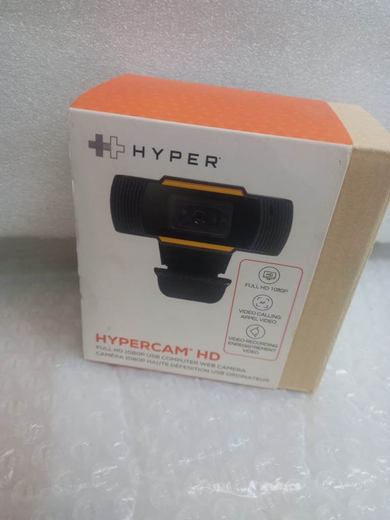 Hyper Hypercam HD Webcam – Full HD, New in Box