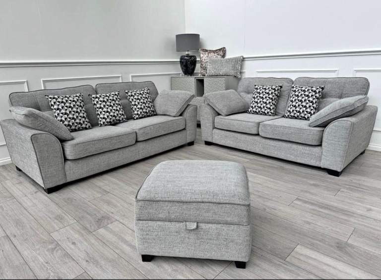 BRAND NEW 3+2 Argos barcelona sofa set - Available in a variety of colours 