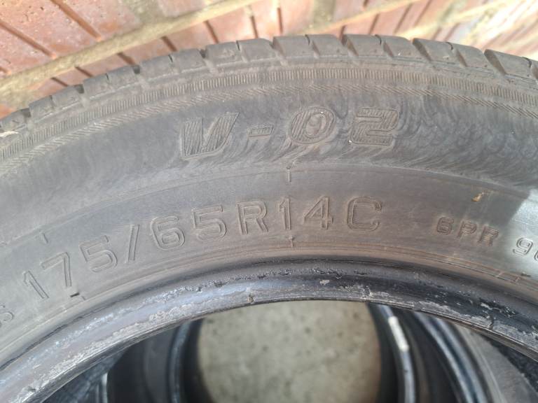 4 commercial van tyres