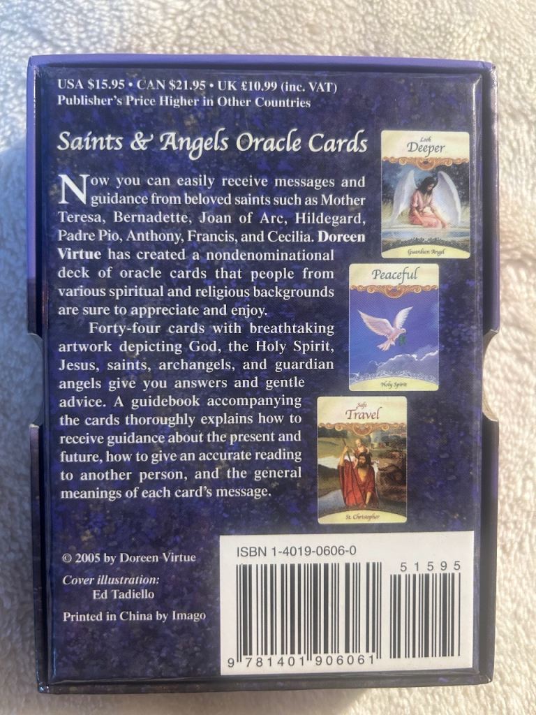 Saints & Angels Oracle Cards - Doreen Virtue - 2005