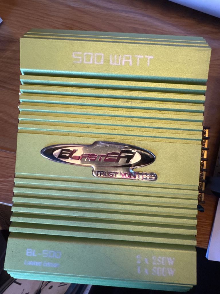 Amp working 500w