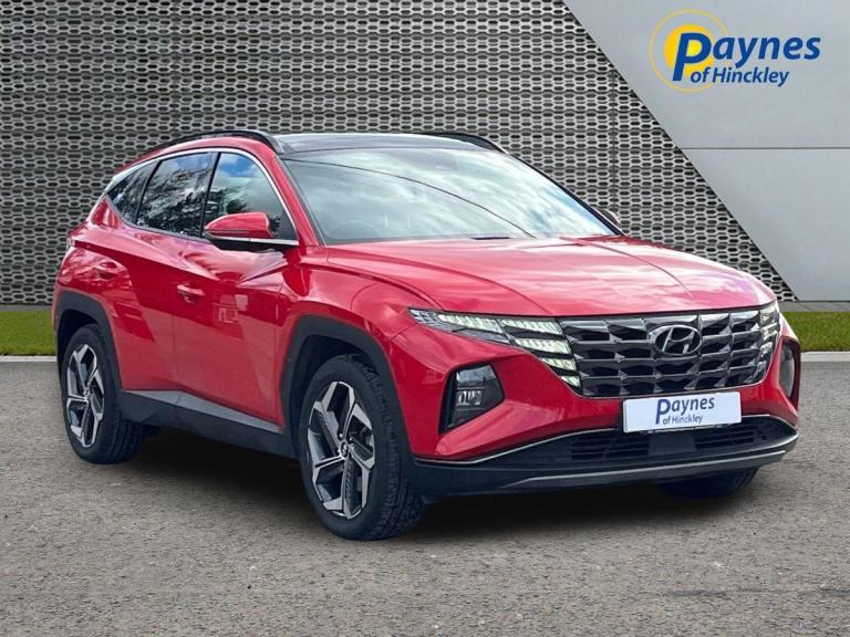 2023 Hyundai Tucson Ultimate 4WD pHEV 1.6 Auto in Engine Red, 1 Owner, Full Hist