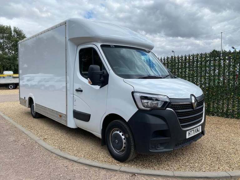 2021 Renault Master dCi 35 Business 2.3 L3 LWB LO LOADER BARN DOORS - WHITE Luton Diesel Manual