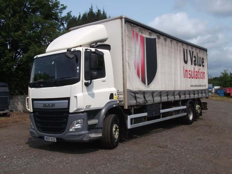 DAF TRUCKS CF 330 6x2 Curtain Side Only £6750
