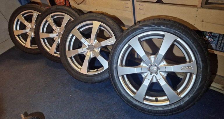 18 inch OZ alloy wheels Jaguar Ford VOLVO CITROEN PEUGEOT 5x108