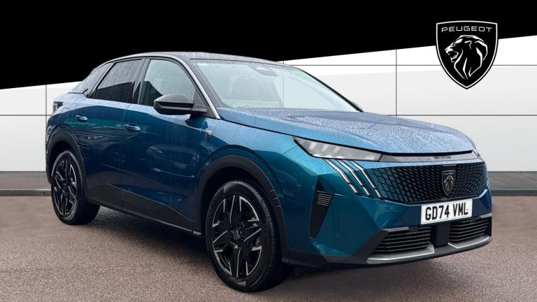 2025 Peugeot 3008 1.2 Hybrid 136 GT 5dr e-DSC6 Petrol Estate Estate Petrol Automatic