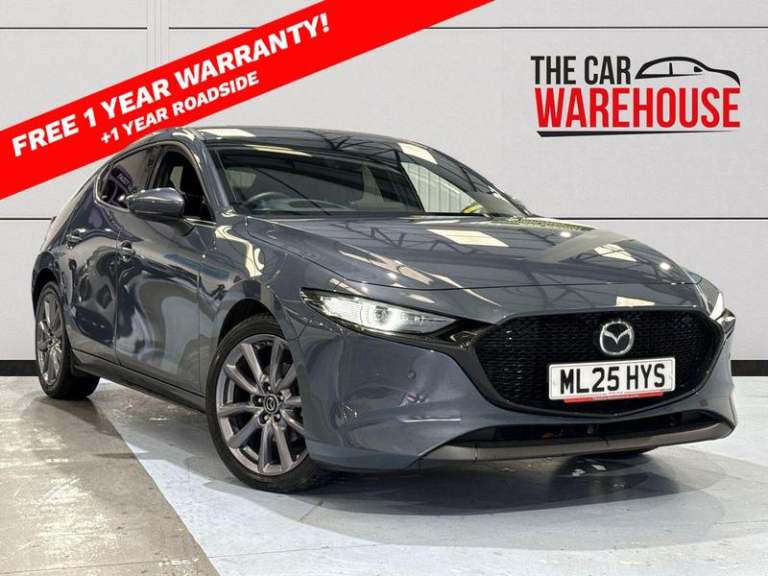 2025 Mazda Mazda3 2.5 e-Skyactiv G MHEV [140] Exclusive-Line 5dr Manual Hatchback Petrol Manual