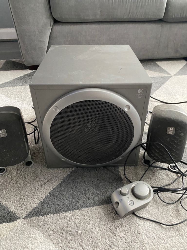Logitech speakers and subwoofer