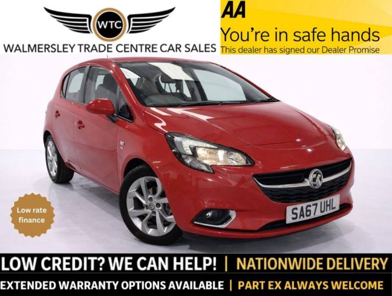 2017 Vauxhall Corsa 1.4i ecoTEC SRi Hatchback 5dr Petrol Manual Euro 6 (75 ps) Hatchback Petrol M...
