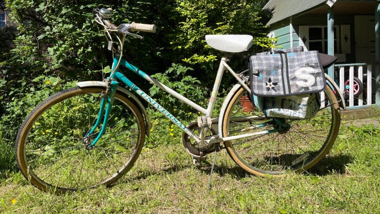 Vintage Ladies City Bike – Multicoloured, Fair Condition