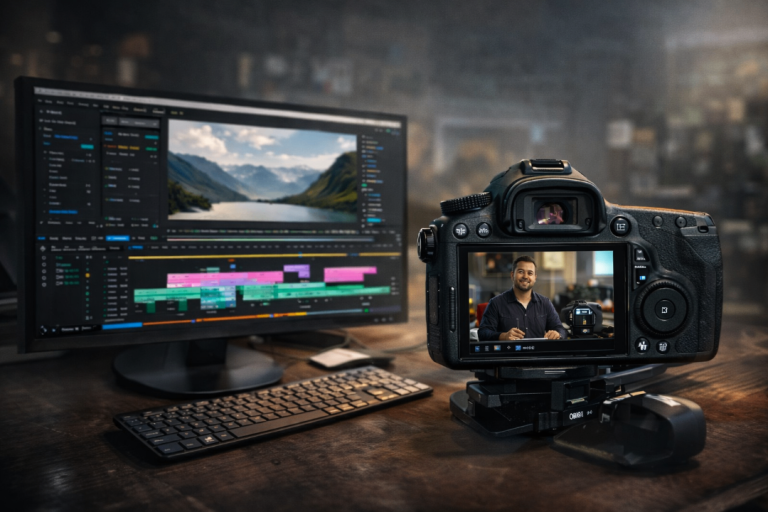 Free professional video editing - Portfolio Project