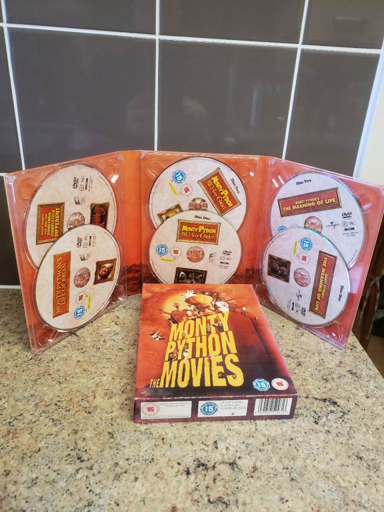 MONTY PYTHON MOVIES DVD