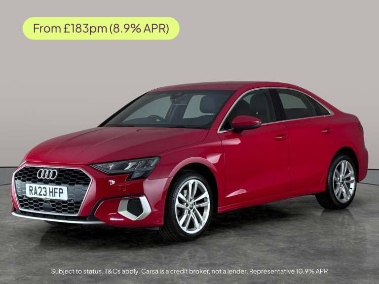 2023 Audi A3 1.0 TFSI 30 Sport Saloon 4dr Petrol Manual Euro 6 (s/s) (110 ps) - CRUISE - Saloon P...