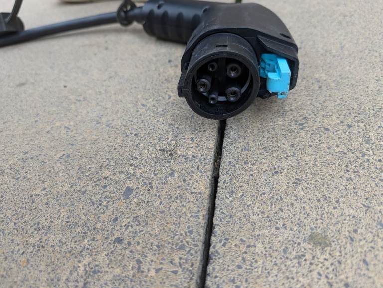 Type 2 to Type 1 6m charging cable