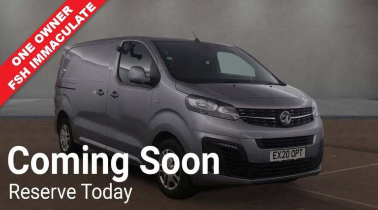 2020 20 VAUXHALL VIVARO 1.5 TURBO D 2900 SPORTIVE NO VAT VAN EURO 6 (S/S) (100 P