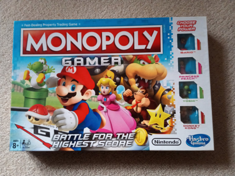 Monopoly 'Gamer' board game.