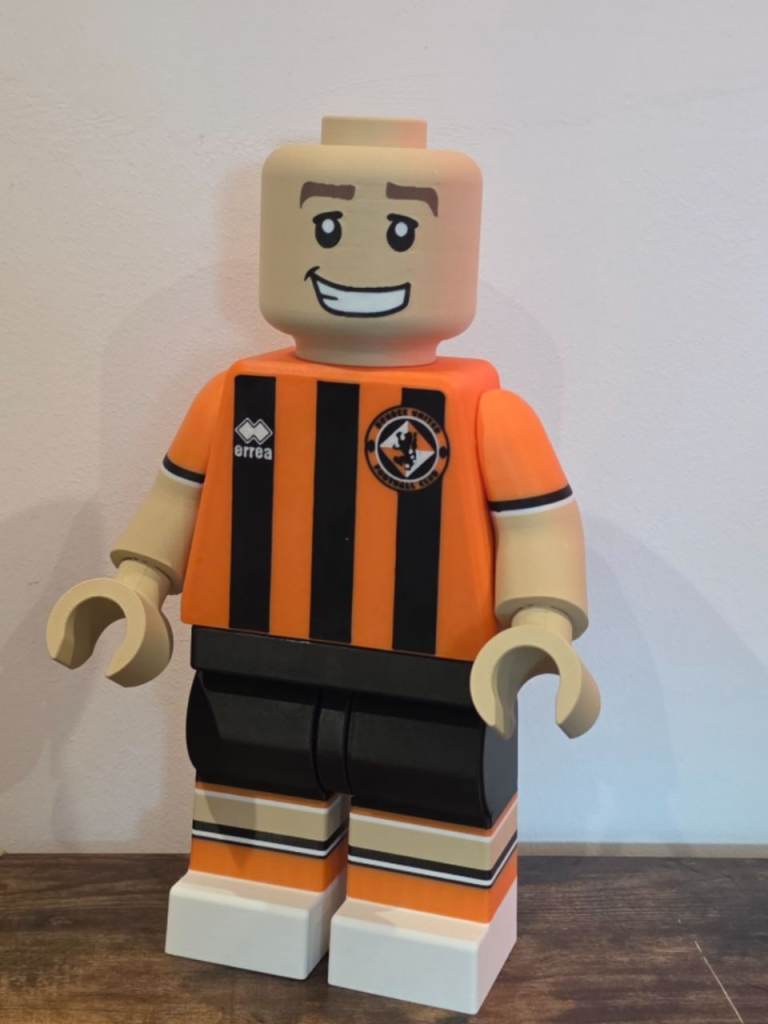 30cm LEGO Style Football Figures – Custom Made Various Teams